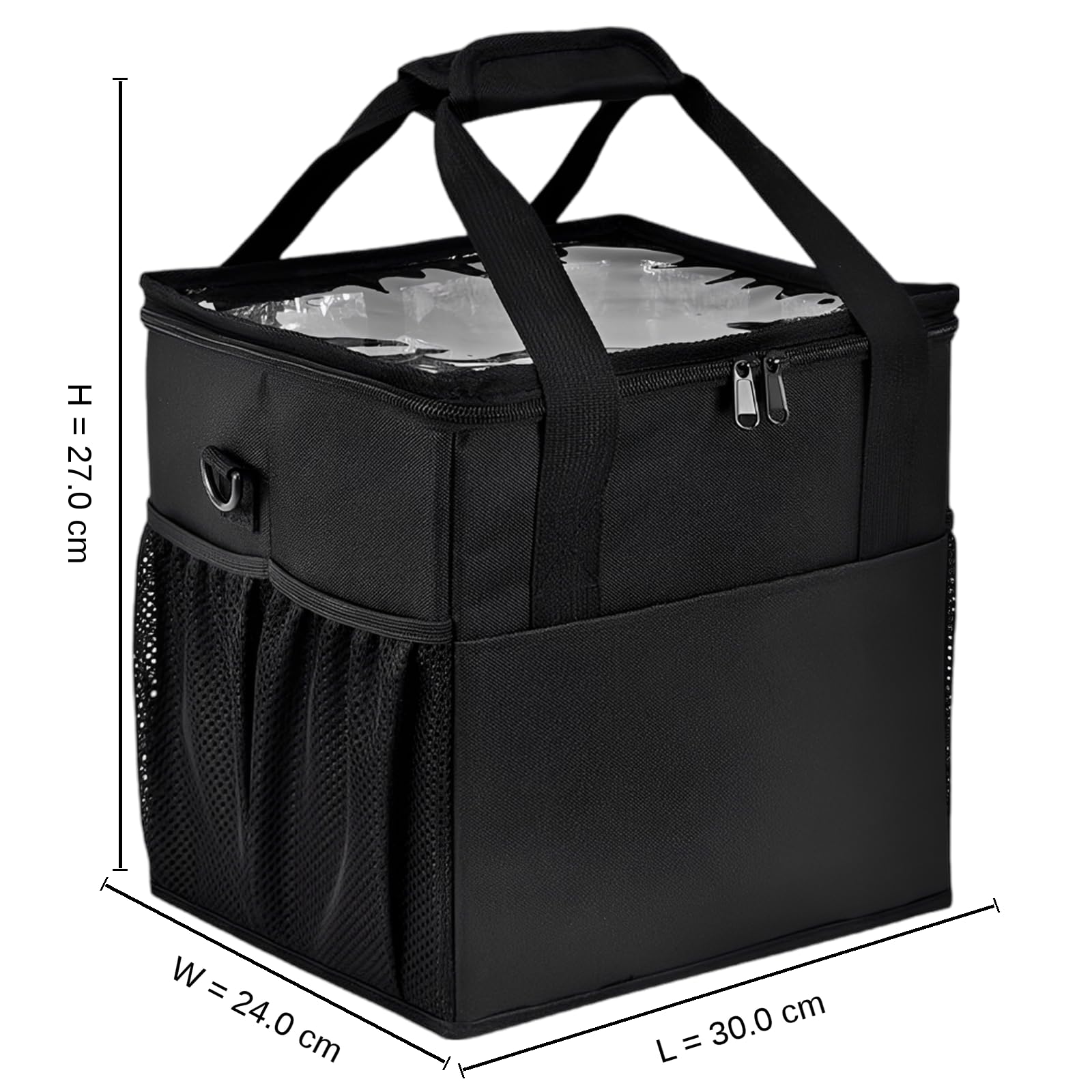 Sac Porte-gobelets Isotherme à 4 Compartiments, Sac de Transport pour Boissons avec bandoulière rembourrée, Portable pour Voyage, randonnée et Usage Quotidien, séparateurs, poignée intégrée