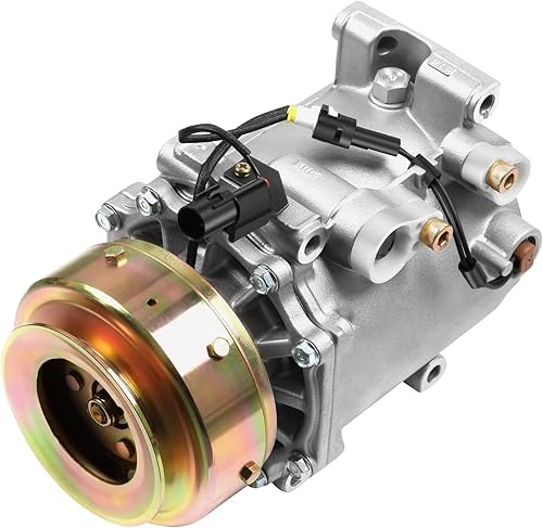 ECCPP Compresor A/C con embrague 1997-2004 para Mitsubishi Montero Sport 3.0L 3.5L