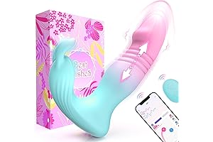 3IN1 Wearable Vibrator for Womens Sex: Rabbit Ears & Thrusting Dildo