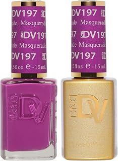 DND Diva Gel Polish Set, First Class Collection, UV/LED GelPolish and Air Dry Nail Lacquer, Matching Chip-Free Polish Duo, 0.5 Fl Oz Each