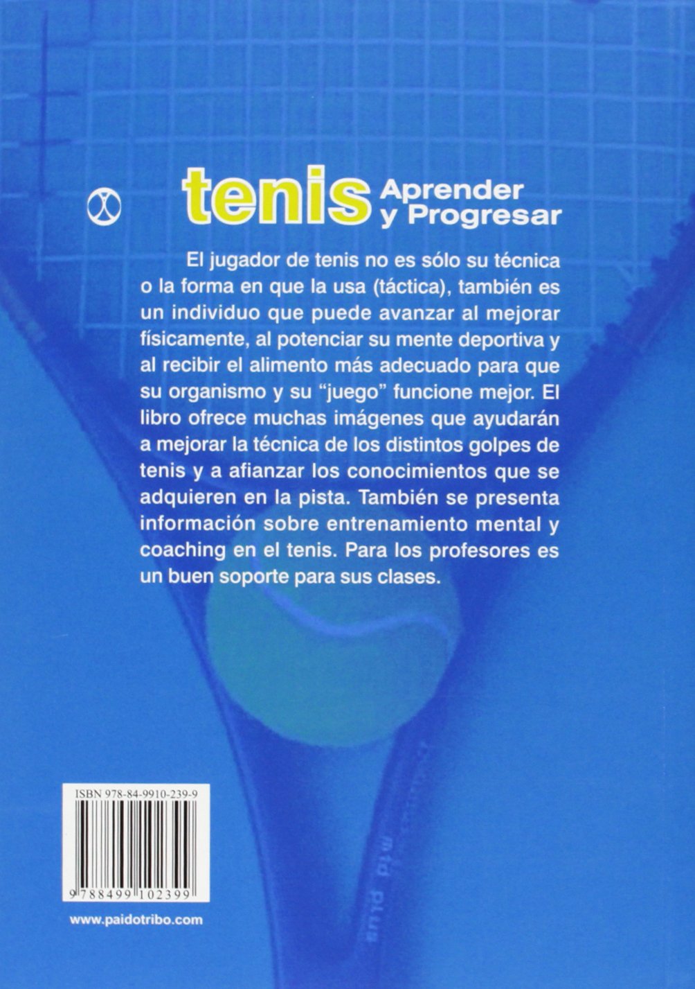 Tenis. Aprender y Progresar