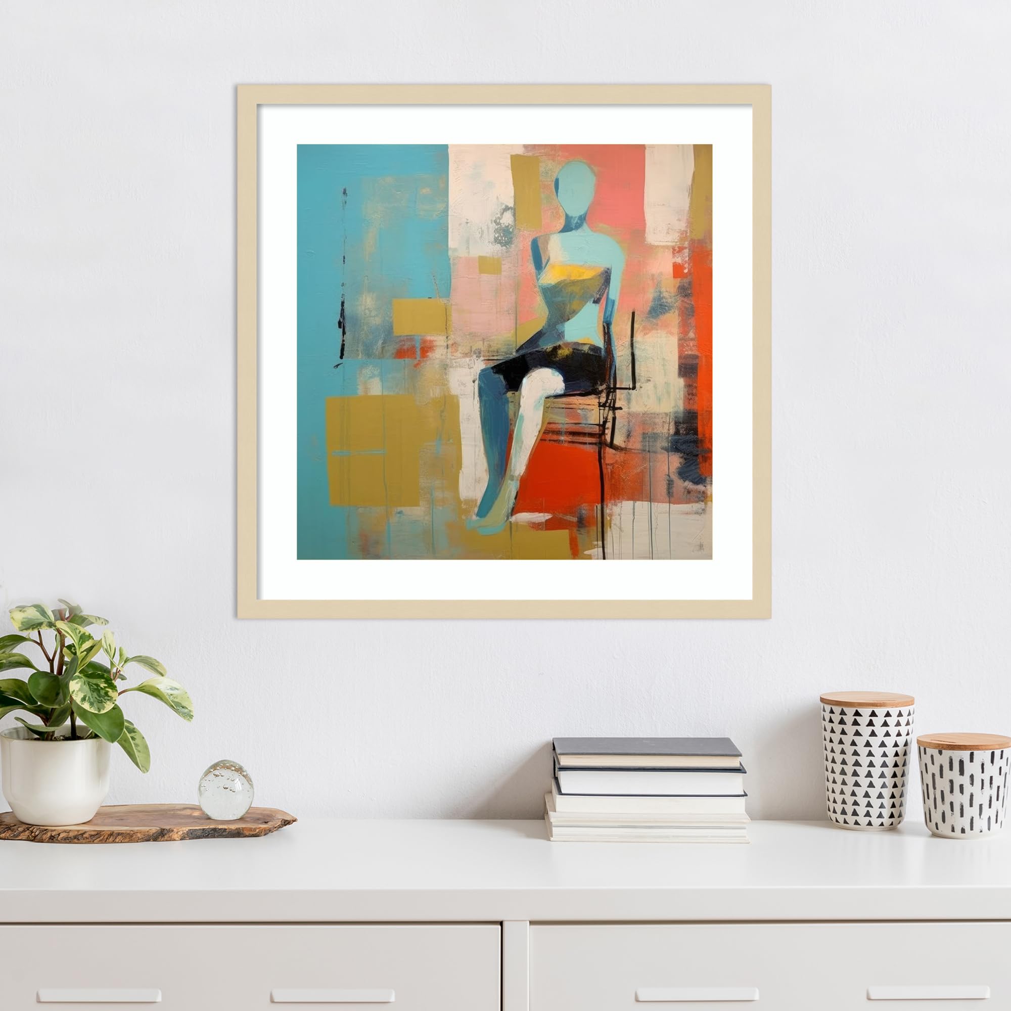 Amazon.com: Amanti Art Framed Wall Art Print 25x25 Conceptual