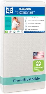 Sealy Baby Flex Cool 2 Stage Crib Mattress and Toddler Bed Mattress