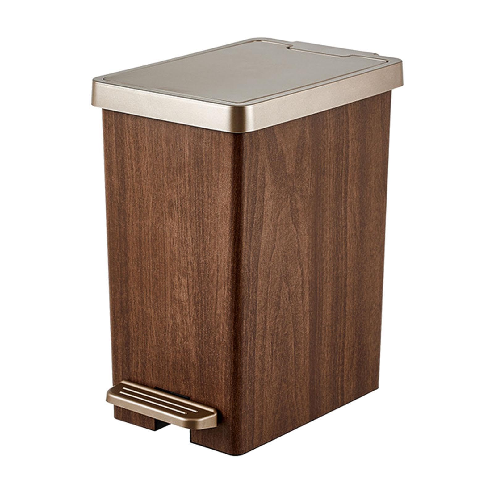 Poubelle décorative et Pratique, légère et résistante, avec Couvercle et pédale, idéale pour la Chambre.