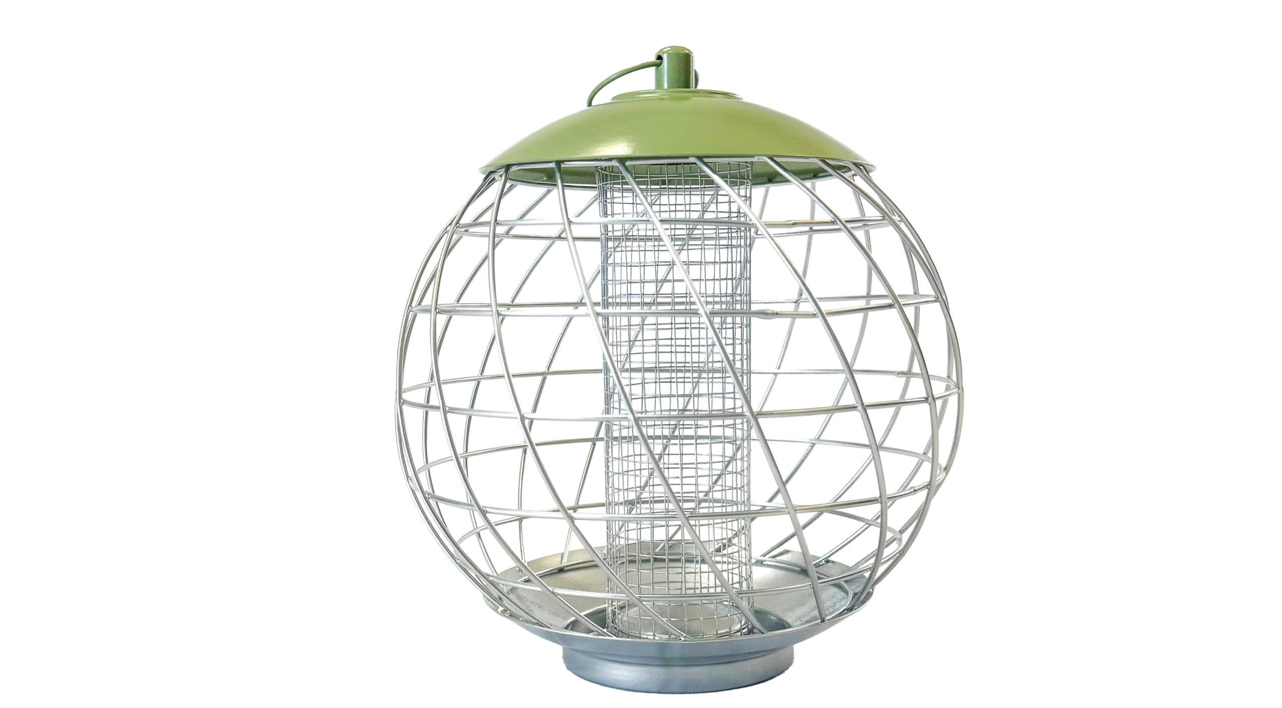 Johnston & Jeff Miami Squirrel Proof Peanut Feeder 25cm Metal Wild Bird Feeder