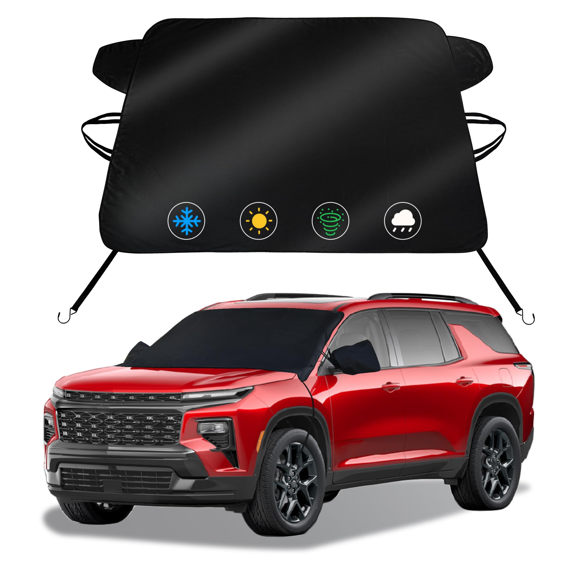 Windshield Cover for Ice &amp; Snow for Chevrolet Chevy Traverse 2018-2026 2027