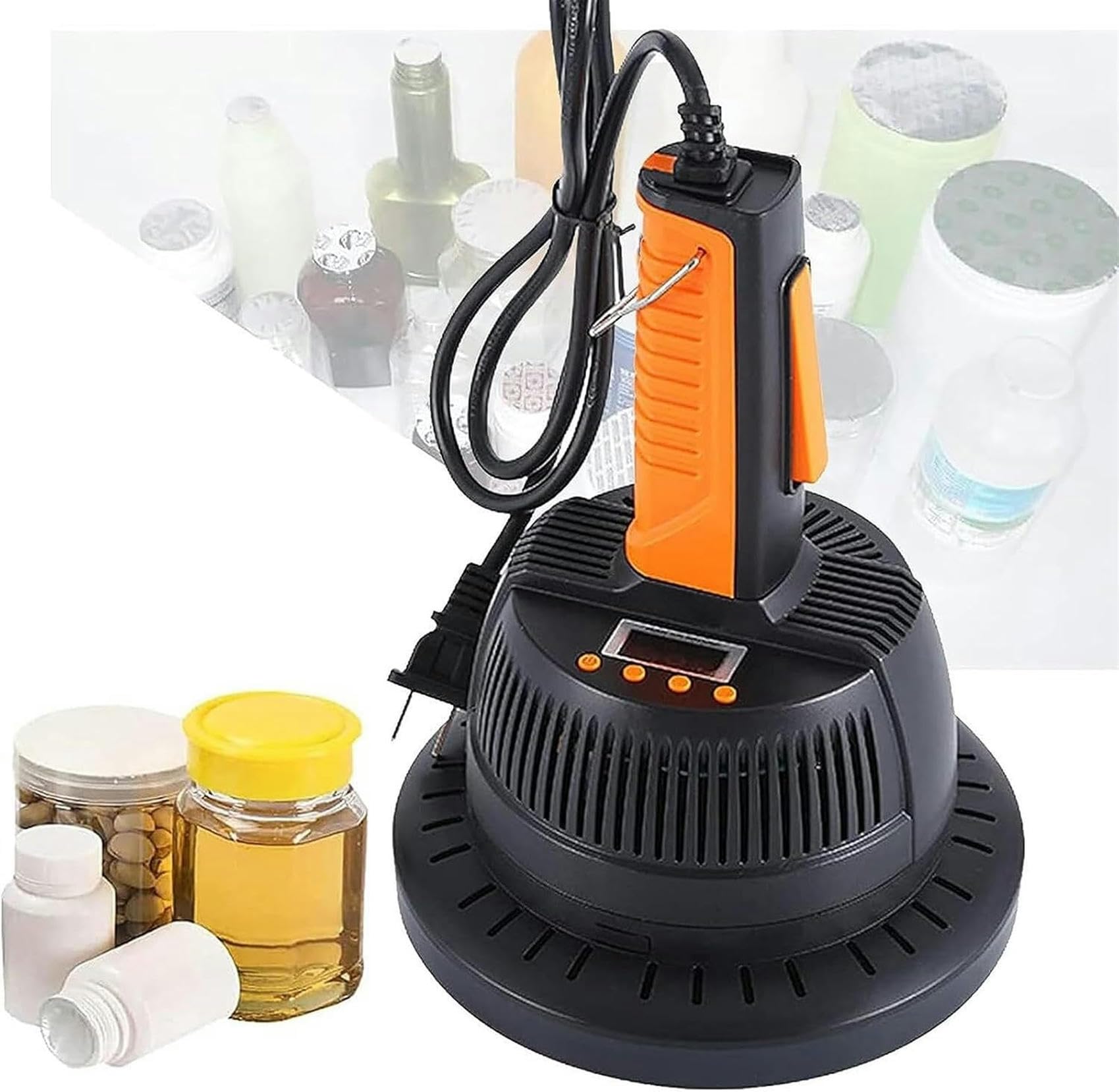Machine scellage induction portative pour stopper les fuites de bouteilles en plastique