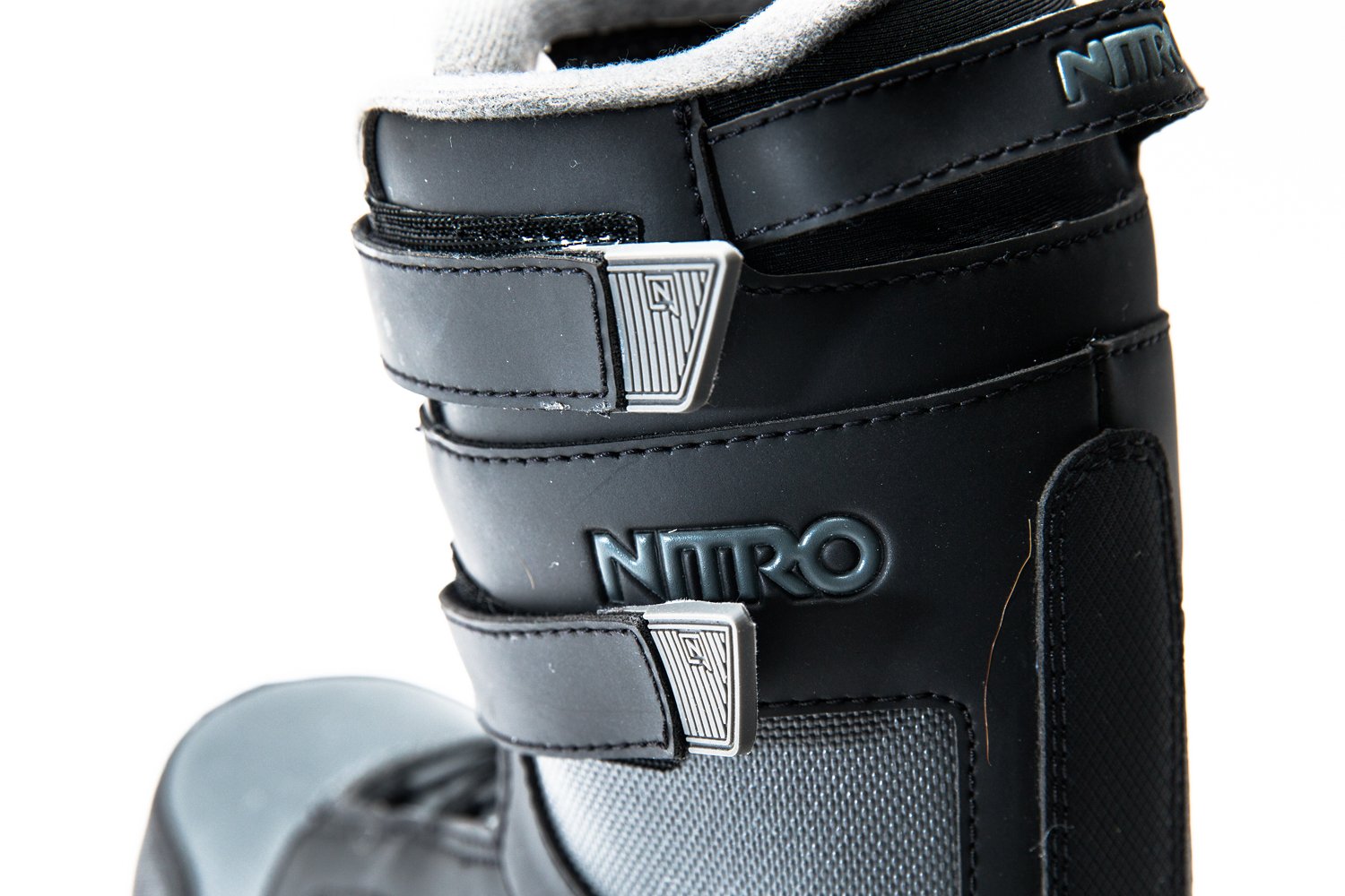 NITRO Snowboards Kinder Snowboard Boot Rover Youth ELS'18, Black-Charcoal, 22, 1181-848419