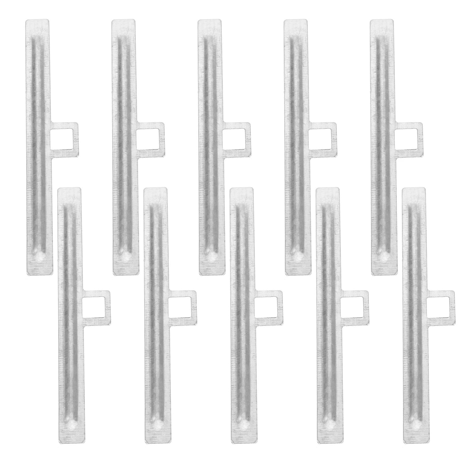 Xinglongs Vertical Blind Top Hangers 40pcs Metal Vertical Blind Repair Tabs, Replacement Hangers for Window Blinds