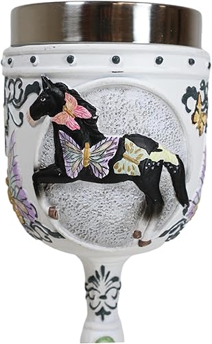Miniatura 2 de Ebros Gift The Trail Of Painted Ponies Western Horse - Copa de cáliz de vino con temática de caballo rancho rancho granja salvaje oeste suroeste
