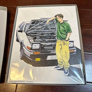 Amazon.co.jp: しげの秀一原画展キャンバスアートイニシャルD : ホーム