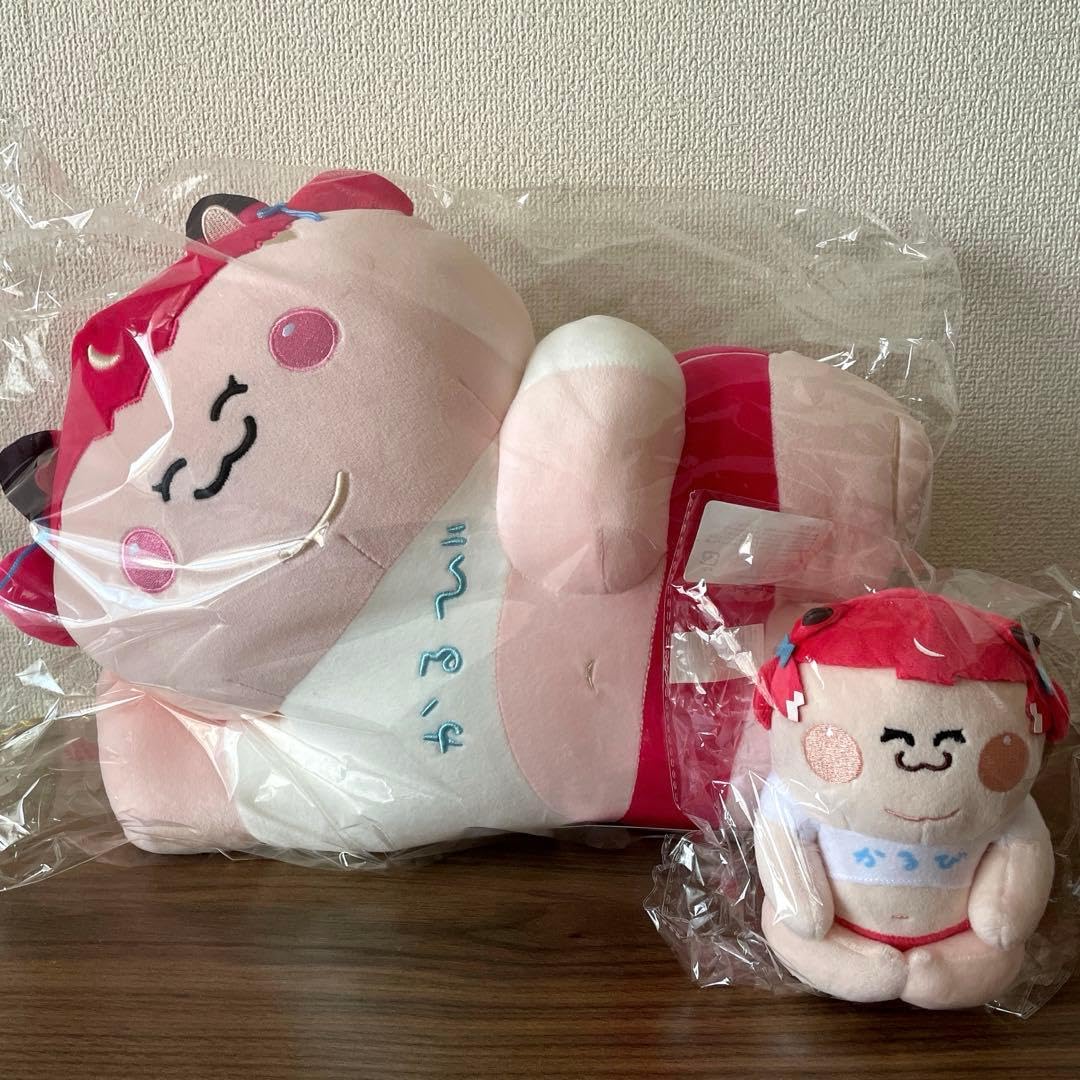 Amazon.co.jp: 赤見かるび デブかるび カラビナ ぬいぐるみ 小 通常ver