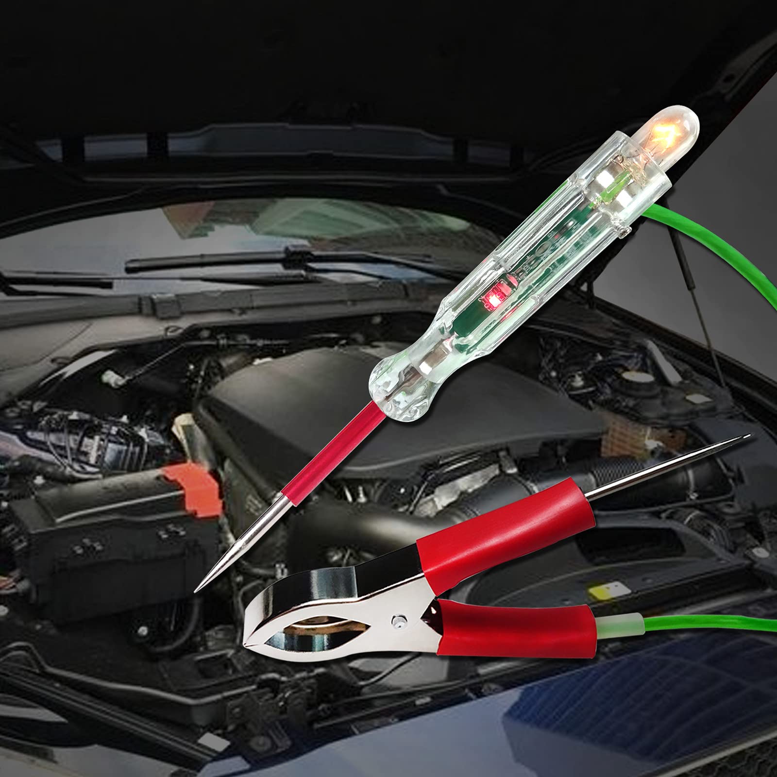 Penna tester per circuiti automobilistici da 3-36 V, tester di tensione