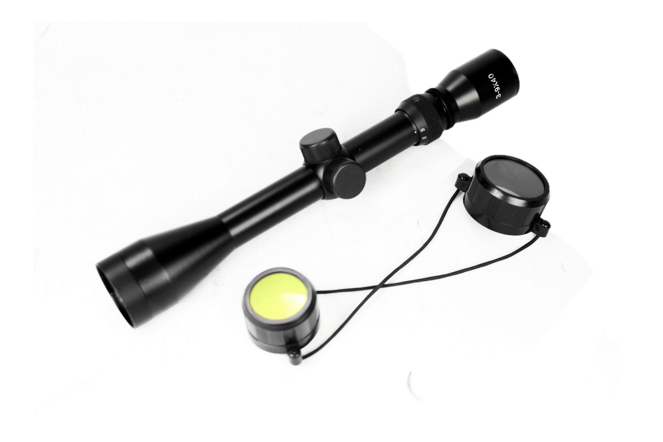 ARMSTAC® Rifle Scope Eagle-I Variable Zoom 3-9x40 Hunting Scope with Lens Filter Caps