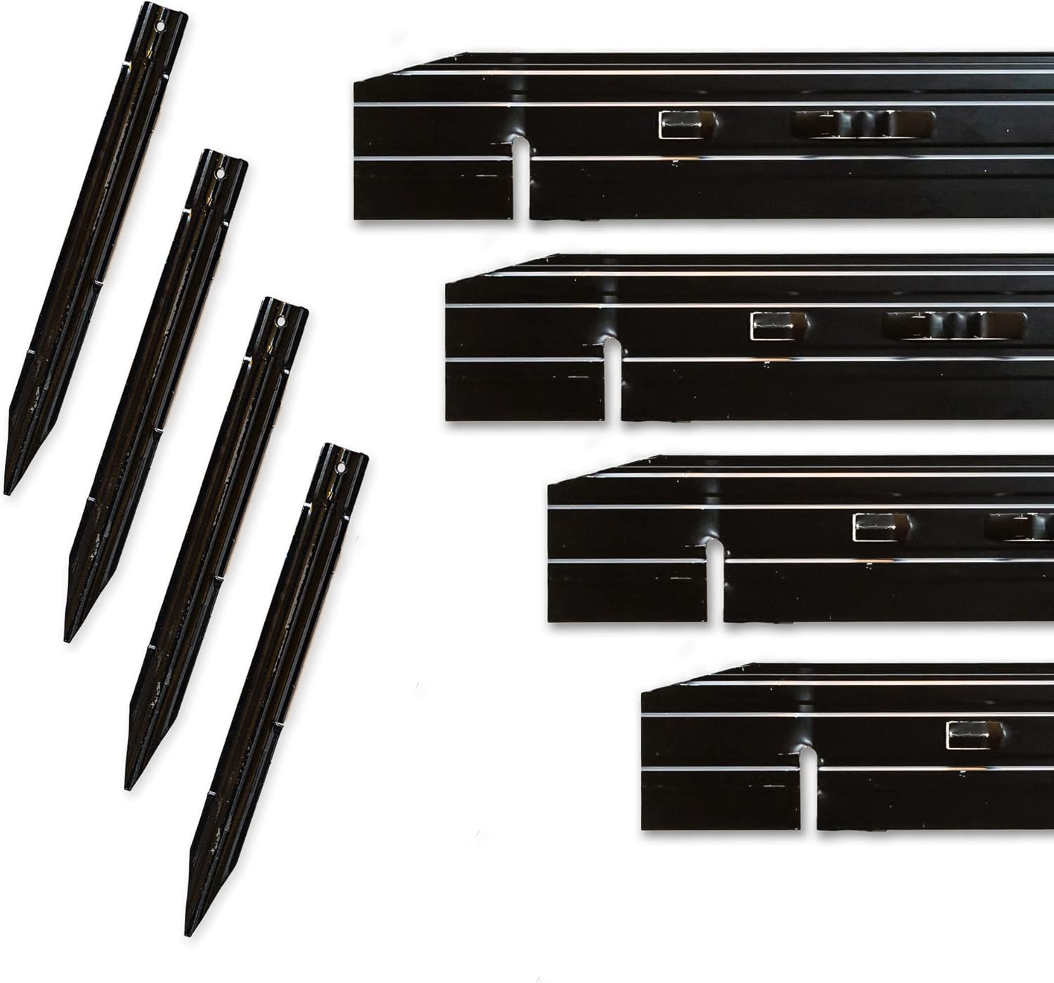 Dreamscape - Cleanline Landscape Aluminum Edging 1/8 x 4 x 8' Black Anodized Edging (120')