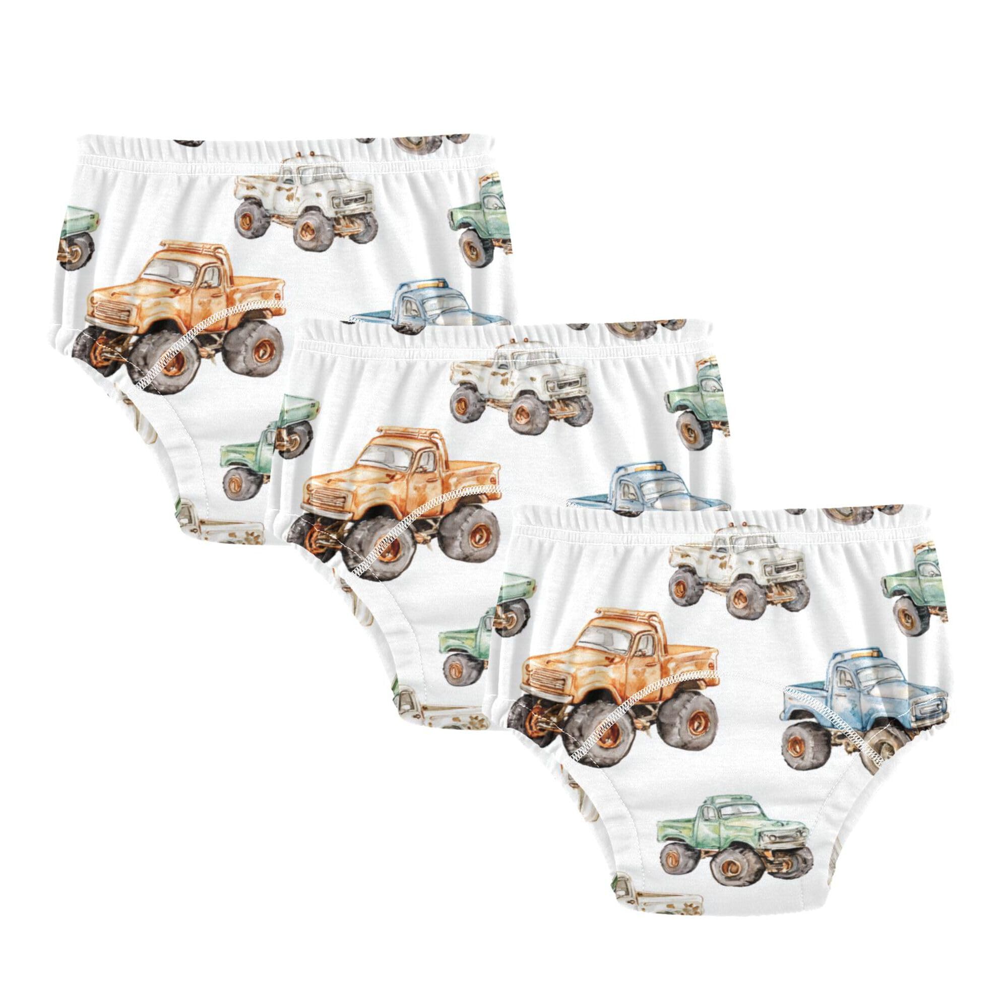 Toddler Potty Training Underwear Cotton Absorbent Soft Baby Girl Boy Potty Training Pant 2t-5t