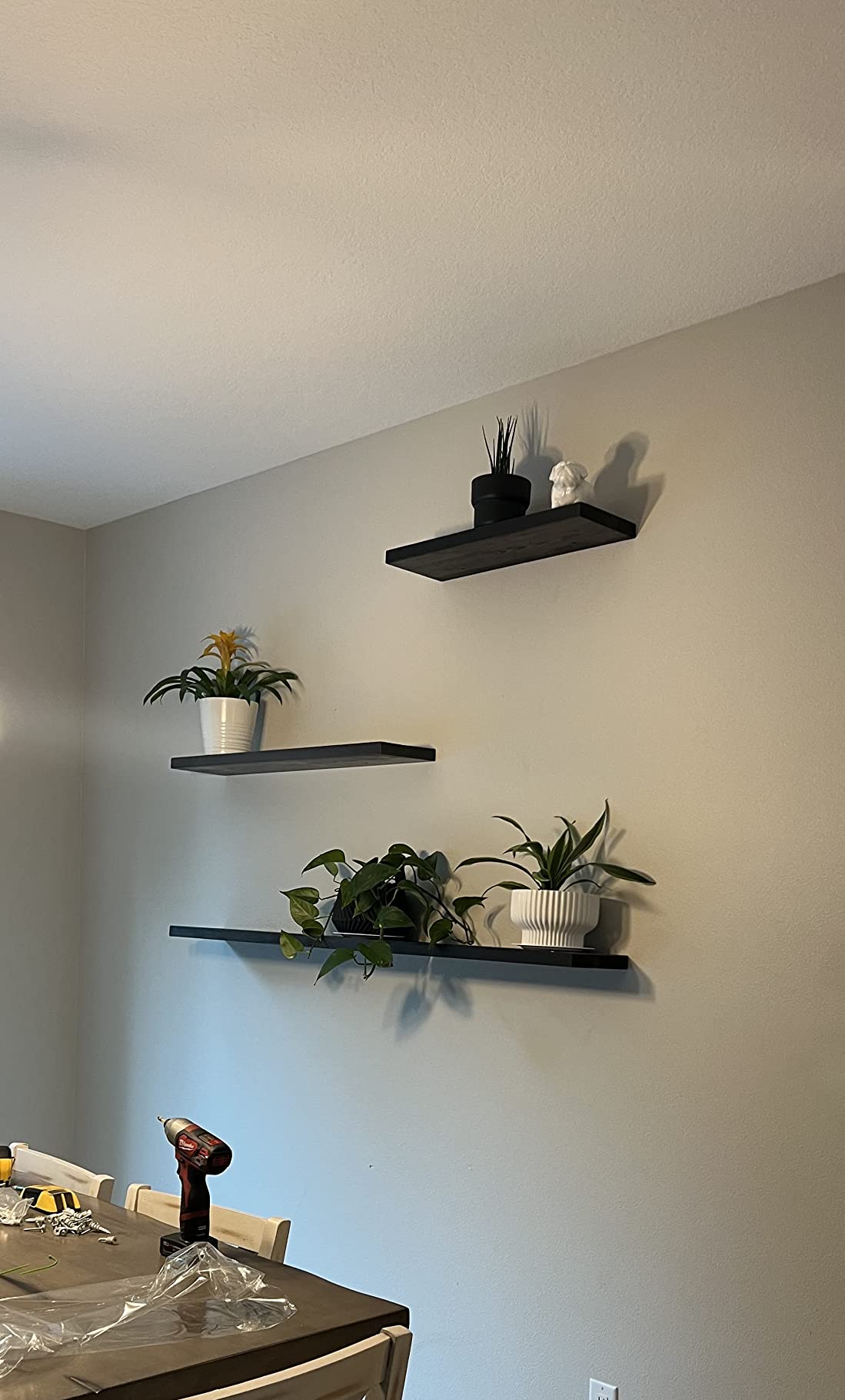 17/mo Finance Axeman Floating Shelves 48 Inches Long, 8 Inch Deep