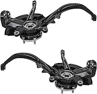 Vista 366 de Detroit Axle - Kit de brazos de control delanteros de 4 piezas para Nissan Cube 2009-2014, Nissan Versa 2007-2012 2 brazos de control inferiores