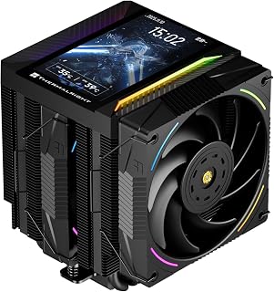 Thermalright Peerless Assassin 120 Vision MAX ARGB CPU Cooler with 5-inch LCD Display