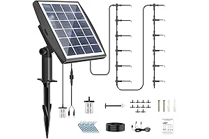 JIYANG 6-Modes Solor Auto Drip Irrigation Kit