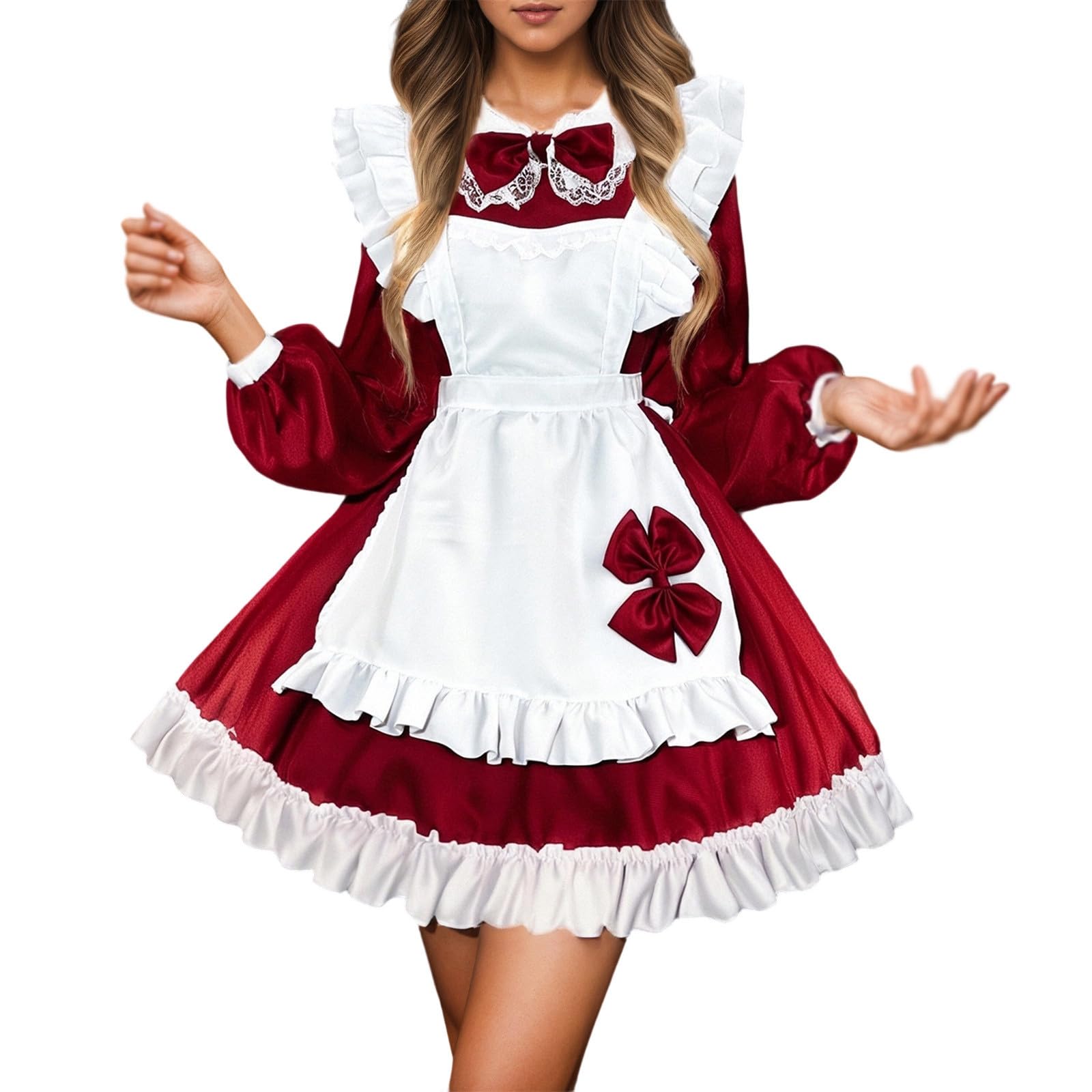 Generisch 2026 Disfraces de cosplay elegantes trajes góticos elegantes vestidos oscuros para actuaciones lindo disfraz de manga larga versátil moda etapa con encanto victoriano sofisticación femenina