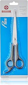 Mundial Tesoura Cabelo Laser 7'' Flex S/A Preto