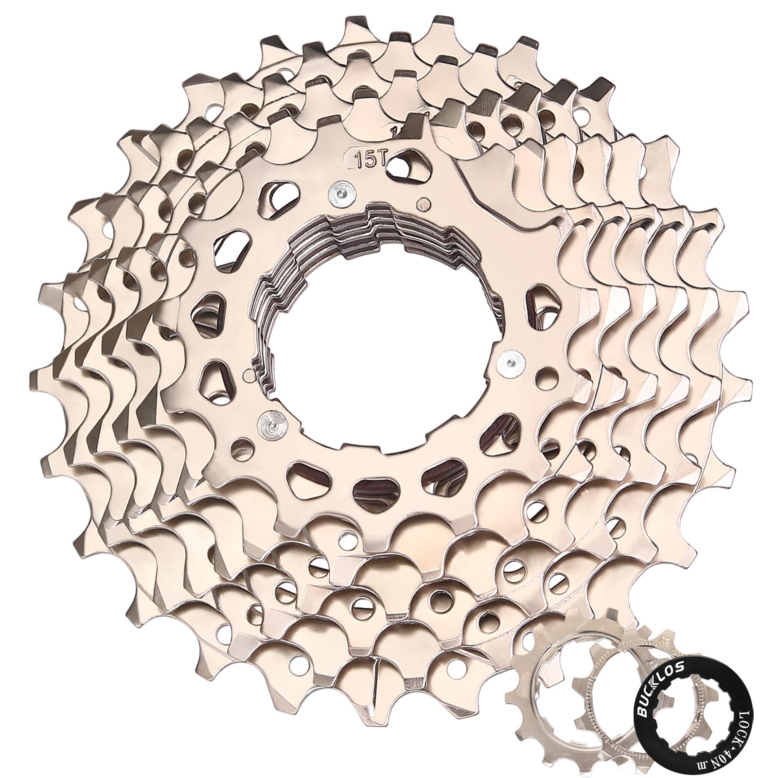 AEYINO Cassette 9 Speed 11-25T,Bicycle Freewheel Fit Mountain Bike/Road Bike/XC/DH/AM,Compatible with Shimano Sram — image 1