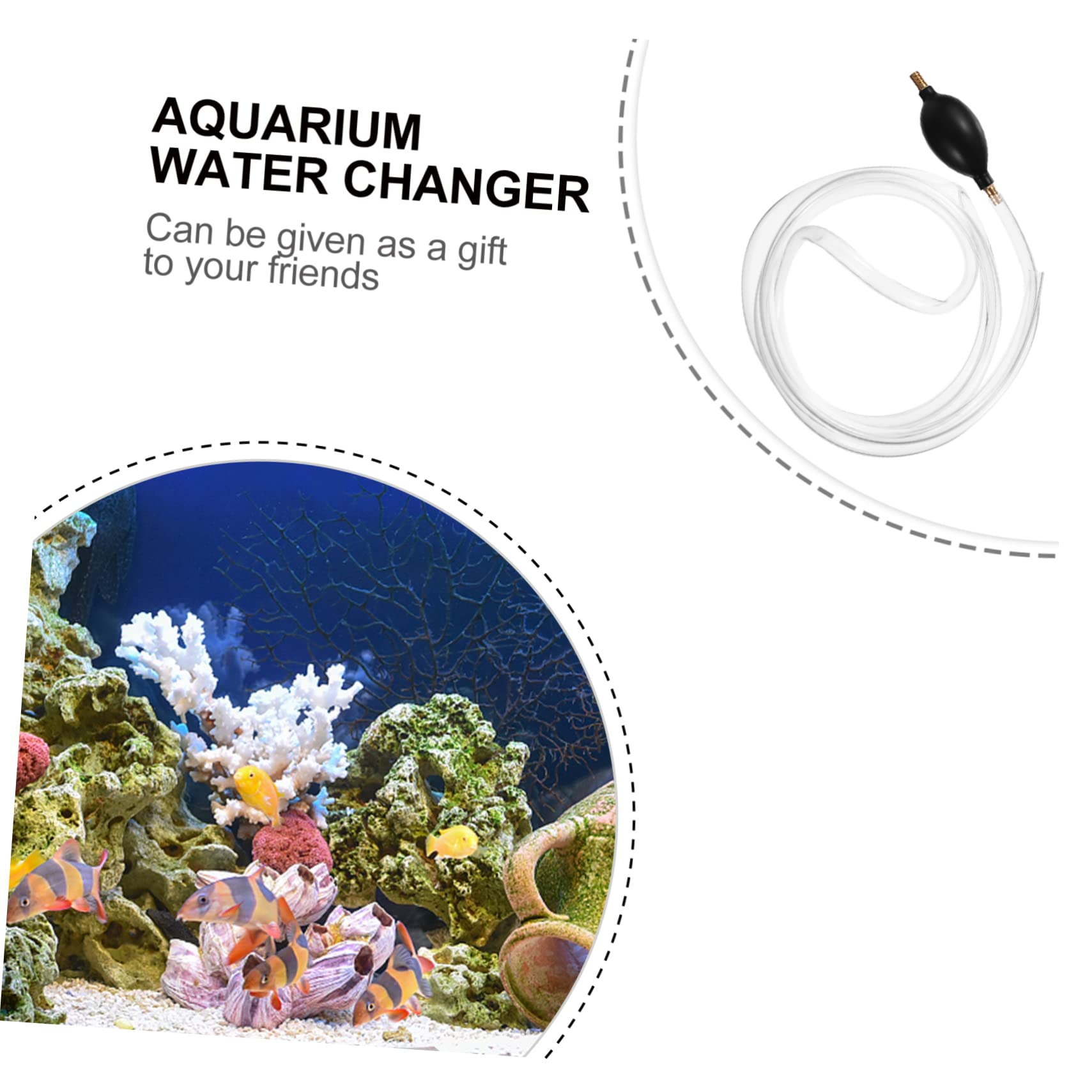 BESPORTBLE for Fish Tank 3pcs Aquarium Water Changer Kit Gravel Tool and Dropper for Tanks