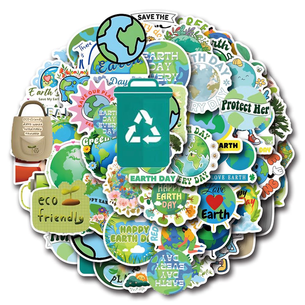 161681orion×ScoLar save the planet PK L Amazon.com: Save Planet Earth Stickers |50 Pcs Eco Friendly