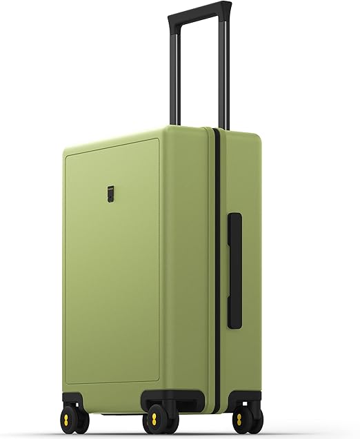 Review LEVEL8 Carry on Luggage Airline Approved, Women Suitcase, Green
