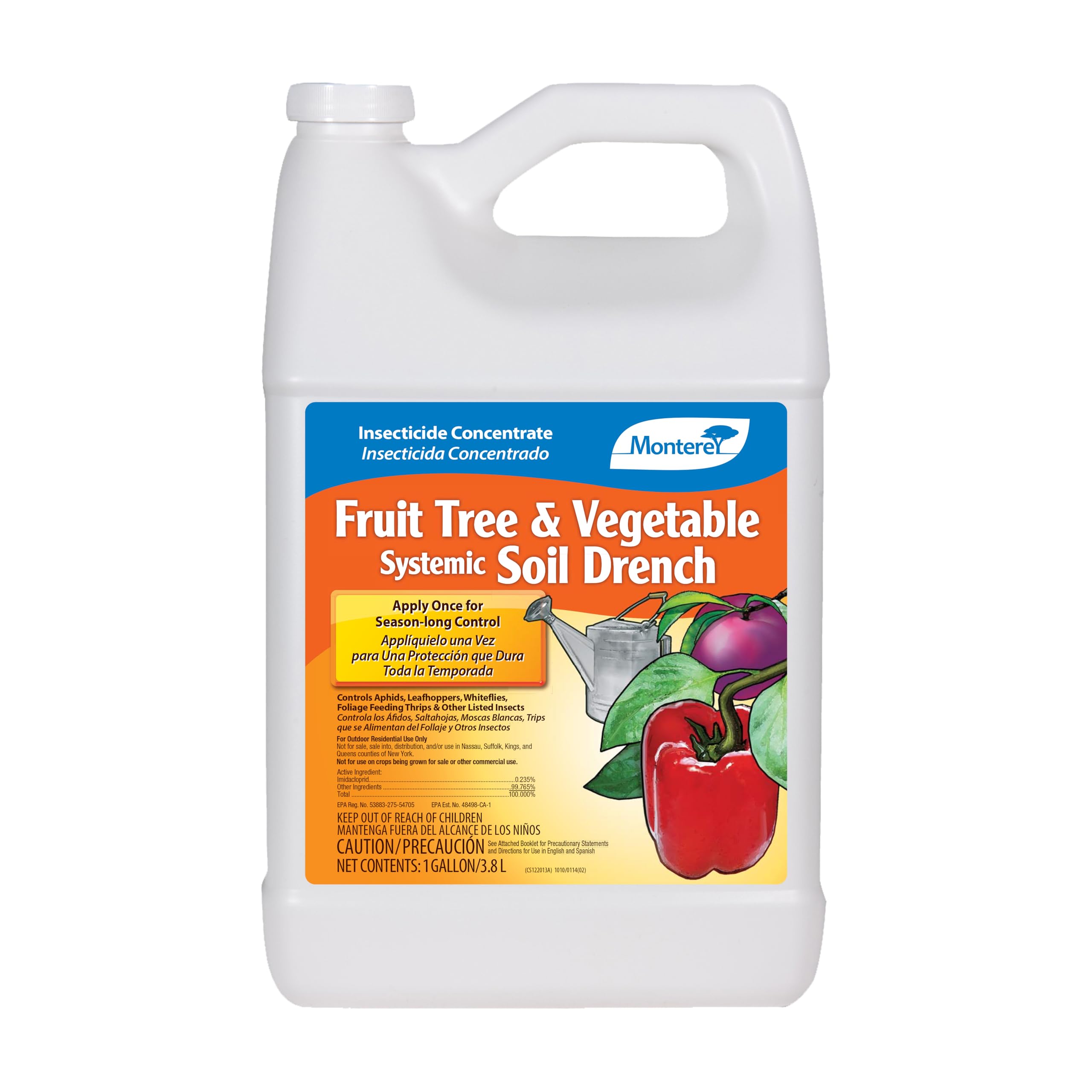 Monterey Fruit Tree & Vegetable Systemic Soil Drench 1gal