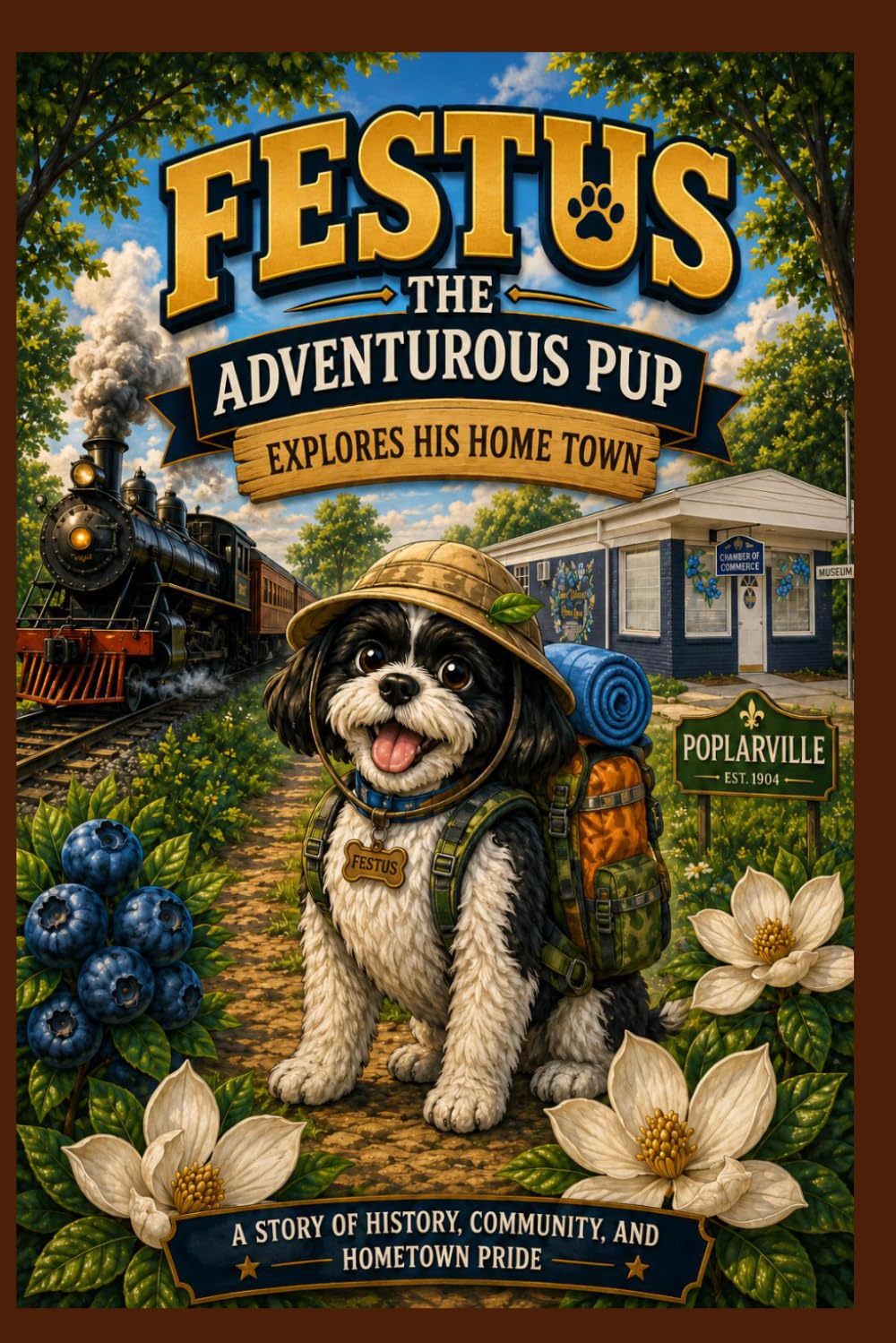 Festus the Adventurous Pup: Explores His Home Town