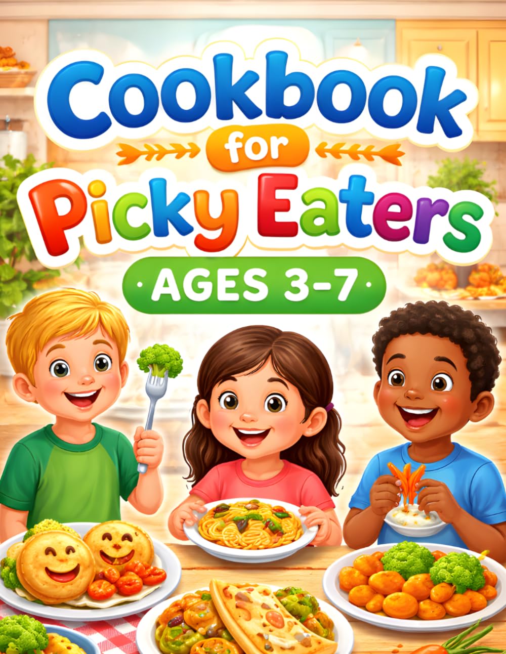 Cookbook for Picky Eaters Ages 3–7: 30 + Simple, Mild, and Kid-Approved Recipes Even Fussy Eaters Will Love