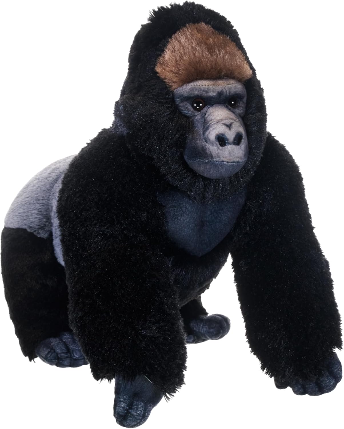 Wild Republic Artist Collection Standing Gorilla, Stuffed Animal, 15 Inches, Plush Toy, Fill is Spun Recycled Water Bottles
