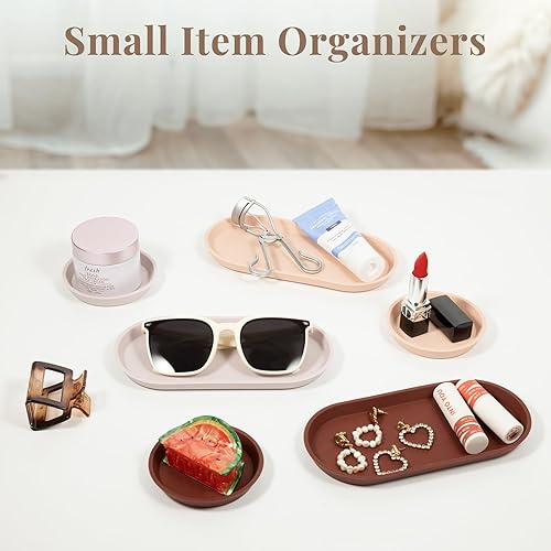 Miniatura 4 de 6 bandejas de silicona para encimera, bandeja de fregadero de cocina para botellas de jabón, bandejas de tocador para fregadero de baño, bandeja