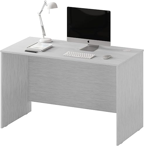 Miniatura 16 de Mesa de escritura para computadora de escritorio de oficina en casa de 31.5 pulgadas, fabricada en Estados Unidos, color blanco, 31 pulgadas