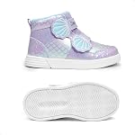 DREAM PAIRS Filles Chaussures Enfants Sneakers Enfants Haut Chaussures avec Crochet et boucle Storybook Casual Walking Shoes