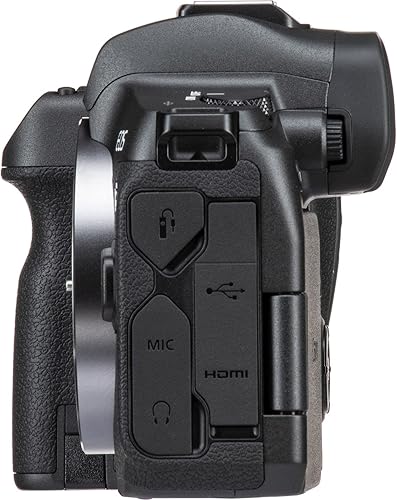 Miniatura 5 de Canon Cámara digital sin espejo EOS R 3075C002 con batería extra, adaptador de montaje EF, bolsa, tarjeta de memoria de 32 GB, micrófono de paseo,