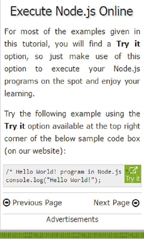 NODEJS Tutorial - App on Amazon Appstore