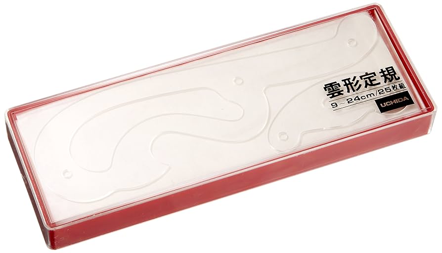 定規 Amazon.co.jp: ウチダ 雲形定規 24cm 25枚組 1-811-0009