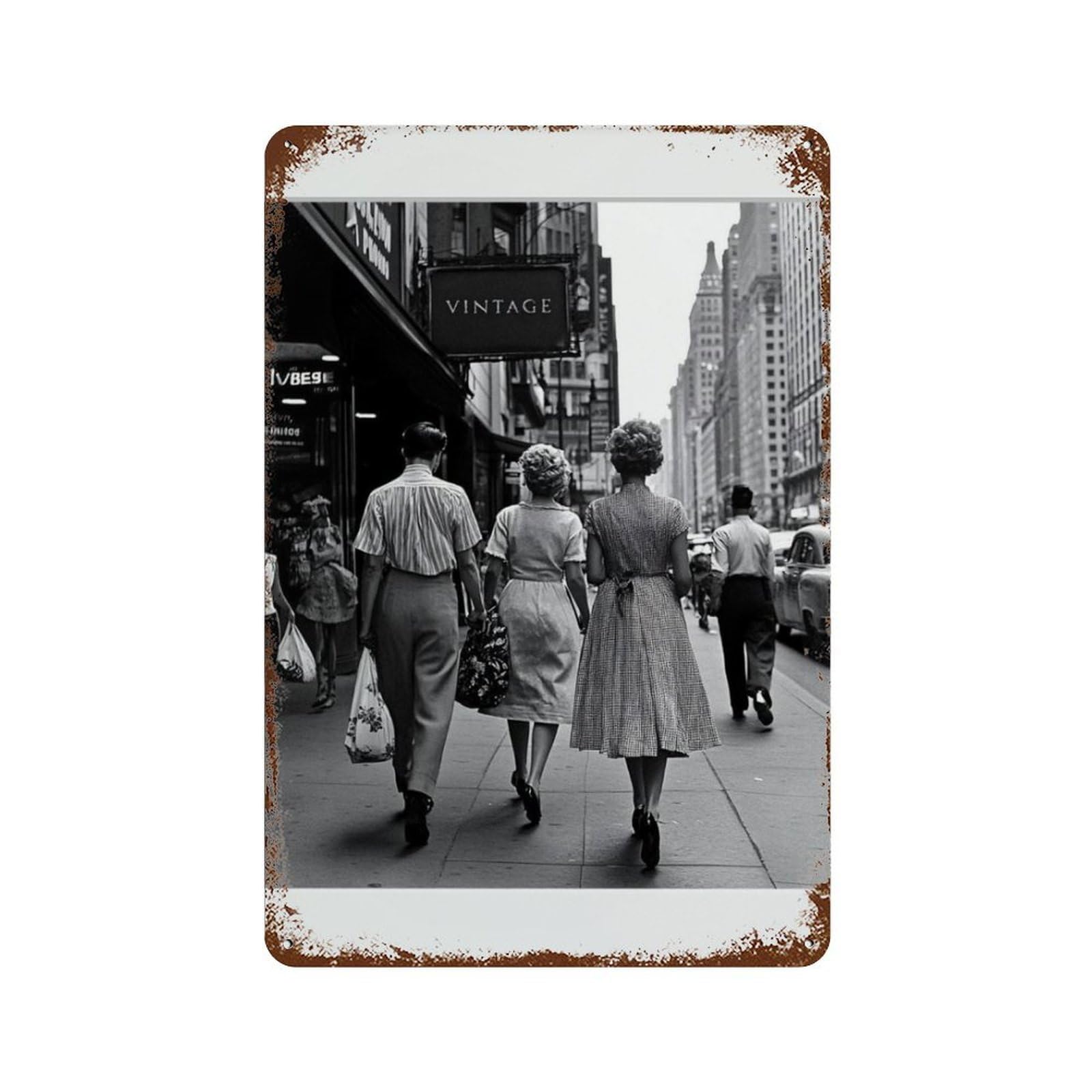 xiaoxiaoshen Retro Photography S2 Wall Decor Art Metal Tin Poster Modern Home Decor Art Home Bar Shop Decorations Vintage Sign 30x20cm