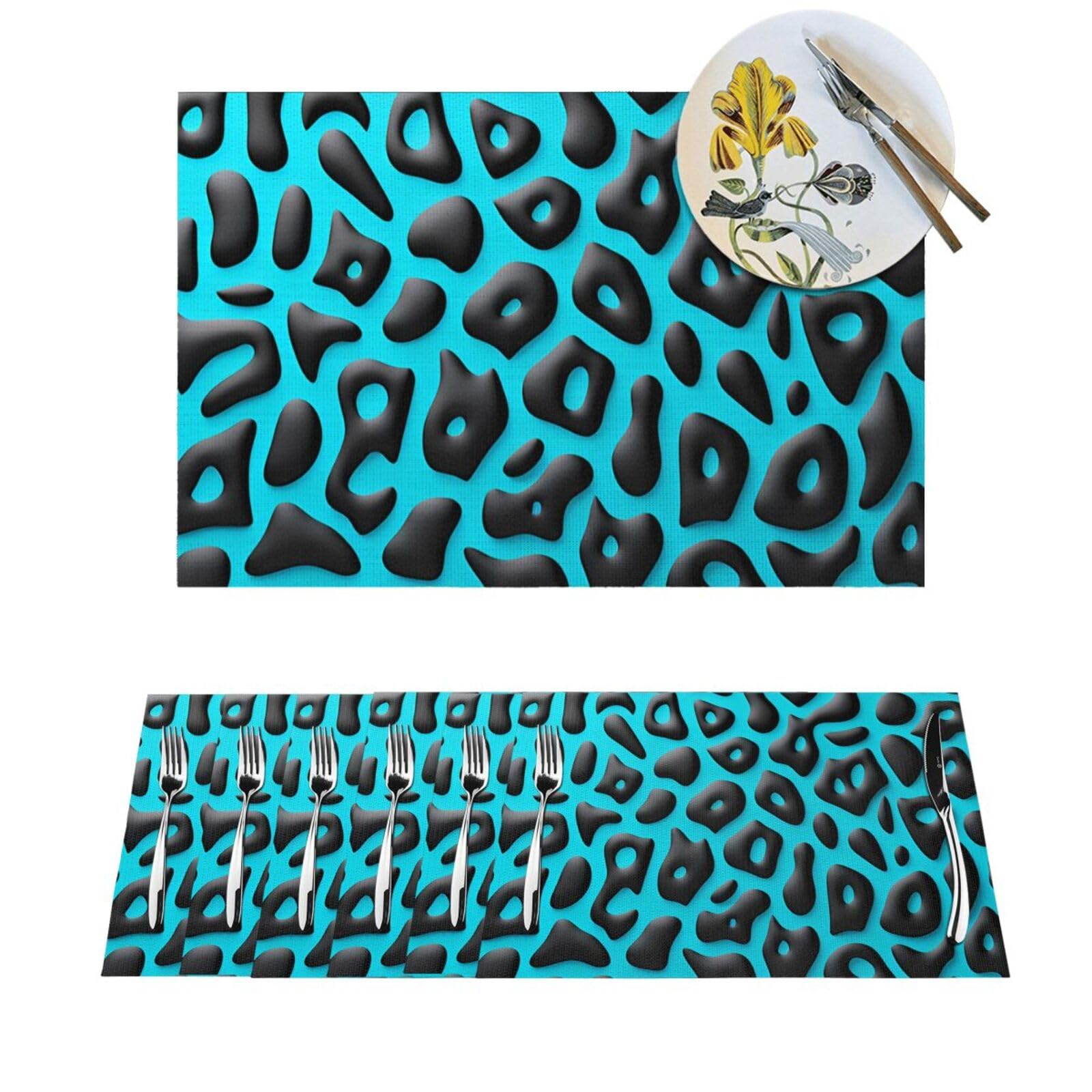 Sets de table lavables et faciles à nettoyer pour simplifier les repas