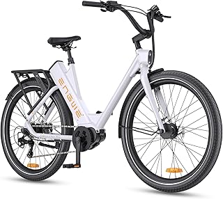 ENGWE P275 Bici Elettrica per Adulti con 250W Motore Mid-Drive | 36V 19.2Ah Batteria | Portata Massima 260 km | 25 km/h | 27.5" x 2.4 Pneumatici | Pendolarismo Urbano Ebike
