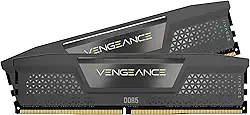 CORSAIR VENGEANCE DDR5 32GB (2x16GB) DDR5 5600MHz CL40 AMD EXPO Intel XMP iCUE Memória de computador compatível – Cinza (CMK32GX5M2B5600Z40)