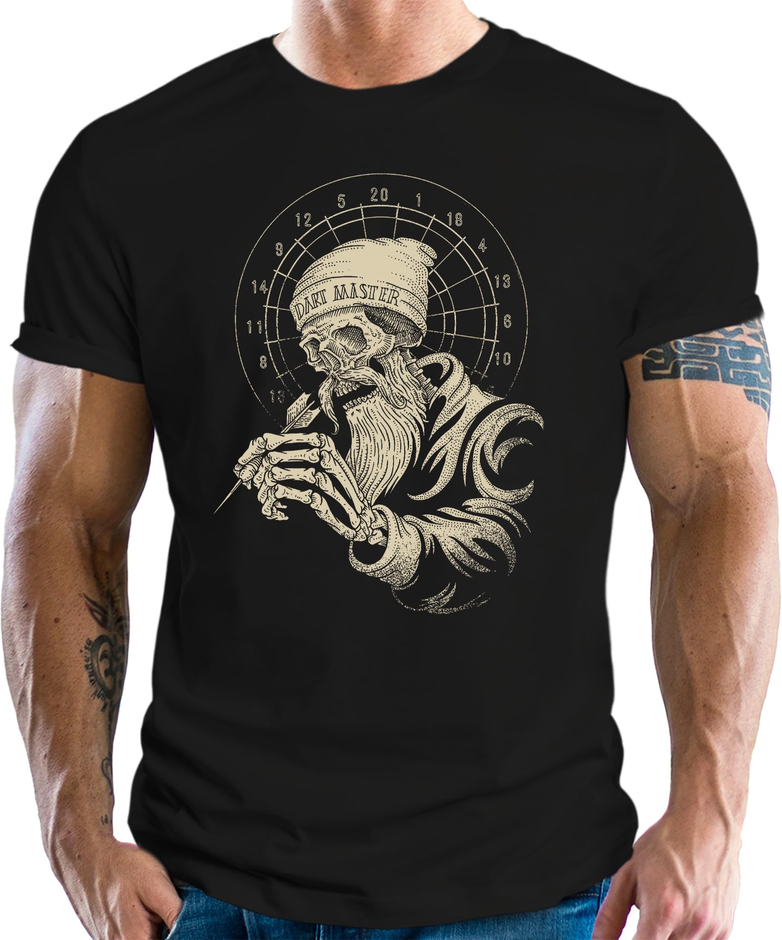 T-Shirt pour Joueur de fléchettes confortable pour éviter la gêne - 5