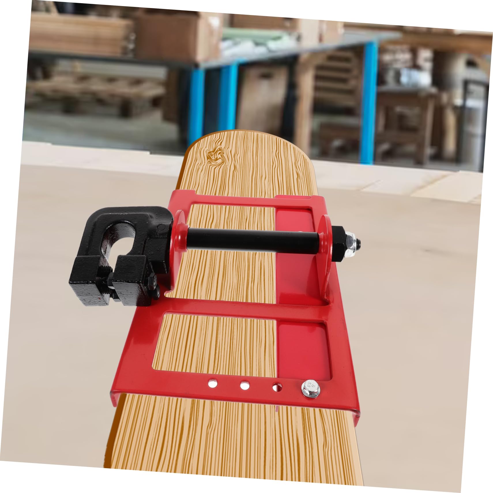 Mini Guida Verticale per Motosega Set Regolabile in Acciaio | Rosso, Installazione Semplice, Facile da Trasportare, per Falegnami e Carpentieri