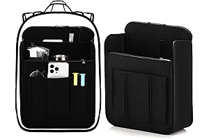 2Pcs Felt Backpack Organizer Insert with Lots of Pockets, Bulletproof Shield for School Kids