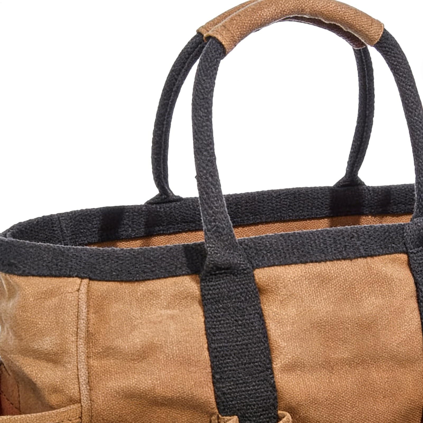 Borsa da Giardino Tela Spessa E Resistente Multiuso Per Forniture | Porta Attrezzi Da Giardino Per Uomini Giardinaggio All'Aperto Lavoro Campeggio Costruzione Piantumazione Trasporto