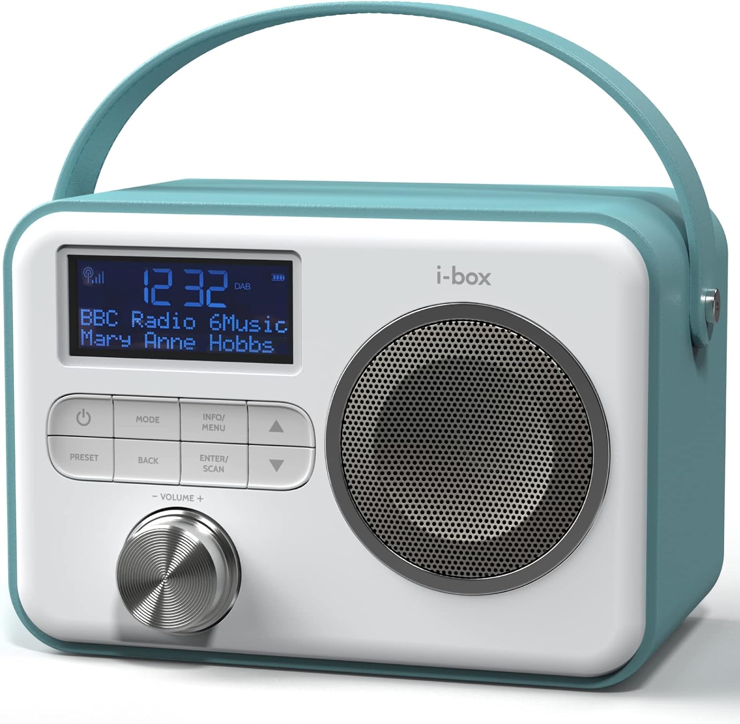 DAB Radio Portable, Bluetooth Speaker, DAB Plus/DAB Radio, FM Radio ...