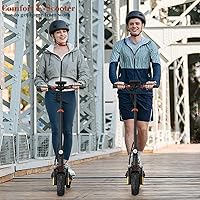 Vista 2 de iENYRID M4 Pro S+ Electric Scooter with Seat, 800W Motor，10" Pneumatic Tire, Max 21/30 Mile, Max 15/28Mph Speed， Large LCD Display & Foldable